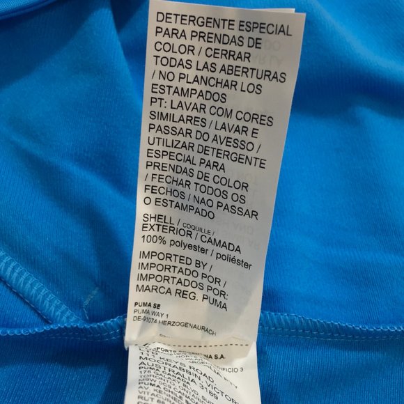 Puma Drycell Olympique De Marseill Stadium Fleece Full Zip Jacket - Picture 12 of 12